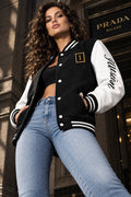 ÉBANO Y MARFIL — CHAQUETA VARSITY
